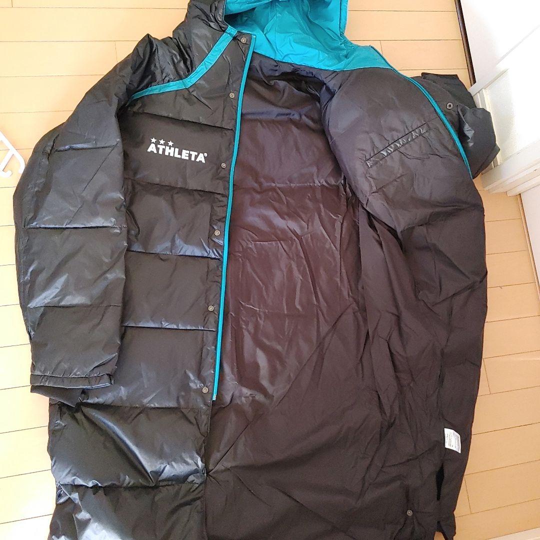 アビスパ福岡ATHLETA ベンチコート ブラック F