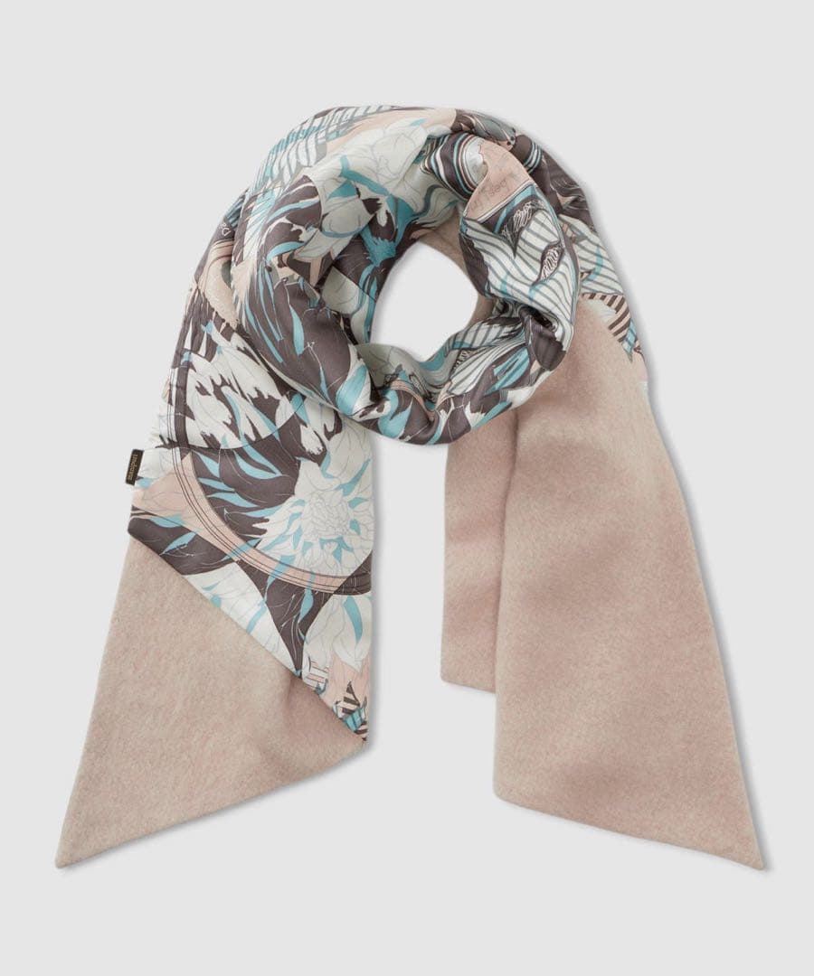 minna　アナイ　manipuri シルクダブルマフラー（完売品）