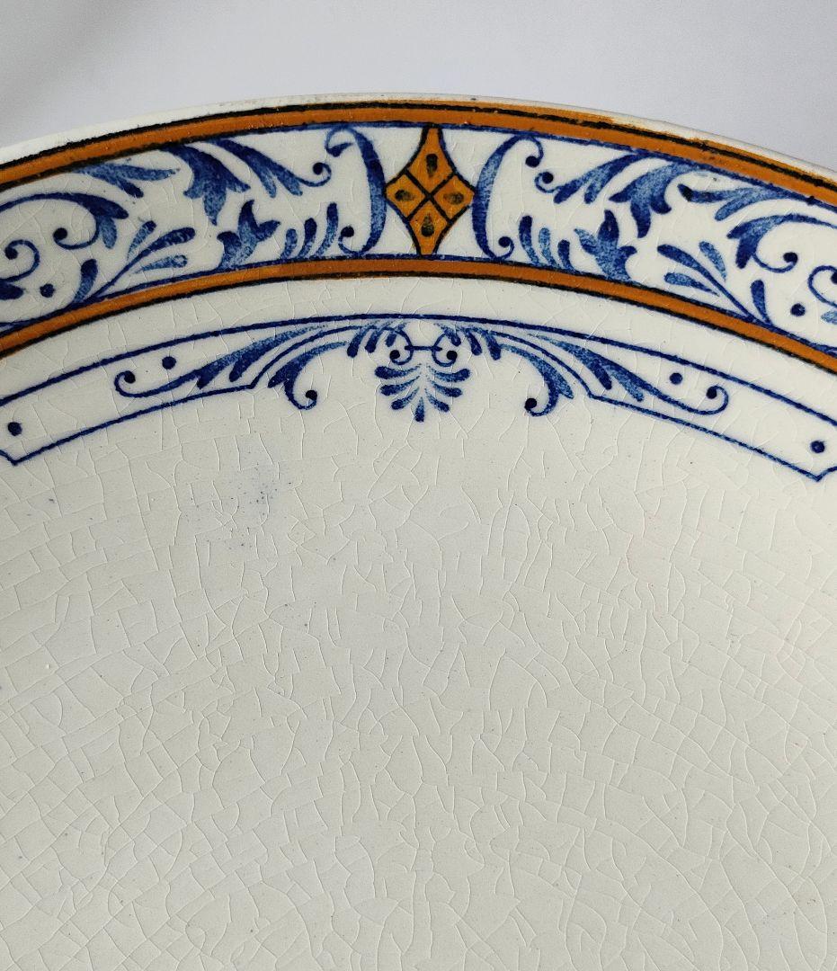 希少　美品　クレイユモントロー　コンポティエ　フランスアンティーク