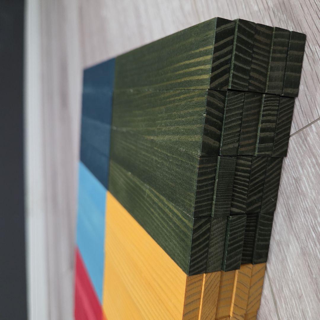 カラーカプラ　カプラ　KAPLA　積み木　120ピース+おまけピース9色