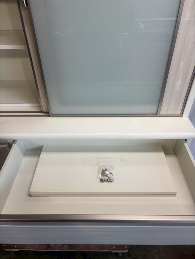 ニトリ 食器棚 ポスティア 幅120 高さ205 奥行50