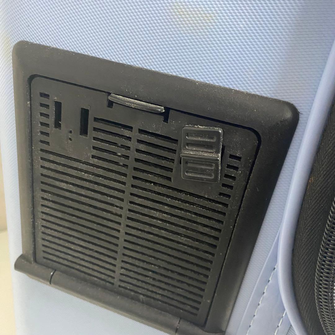 GEX ペット用キャリーバッグ OSOTOキャリーローラー スカイブルー