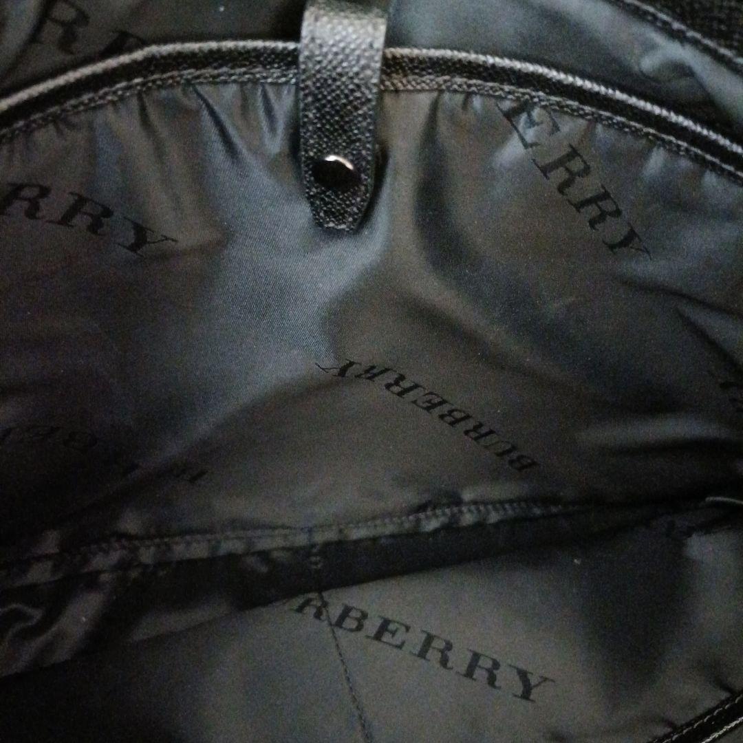 BURBERRY　メッセンジャーバッグ 　ショルダーバッグ　ナイロン/レザー