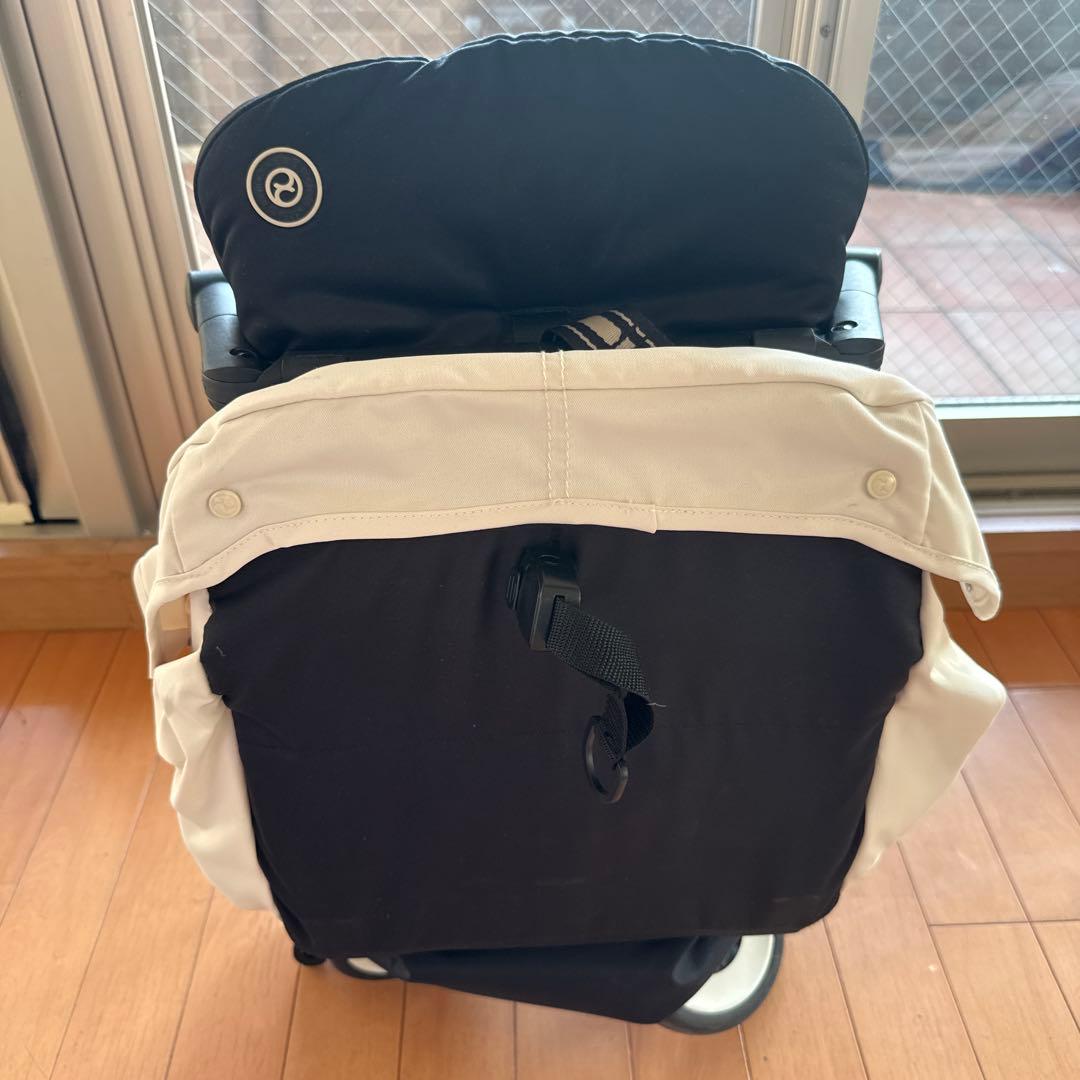 cybex 折りたたみベビーカー ブラック＆ホワイト