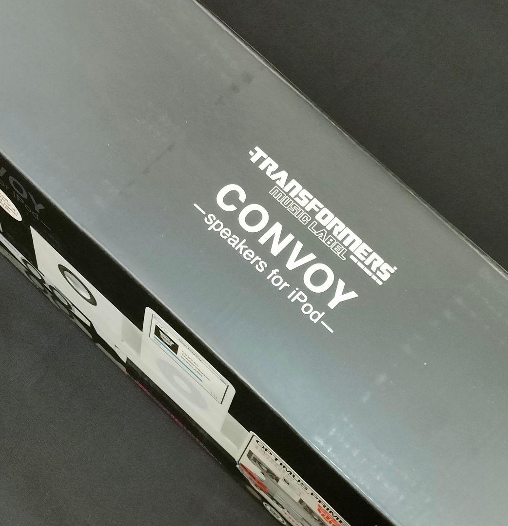 新品　トランスフォーマー　ミュージックレーベル　スピーカーiPod　コンボイ