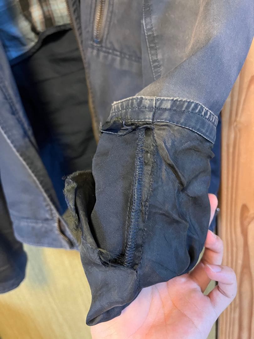 BELSTAFF V-Racer ネイビー シングルライダースジャケット