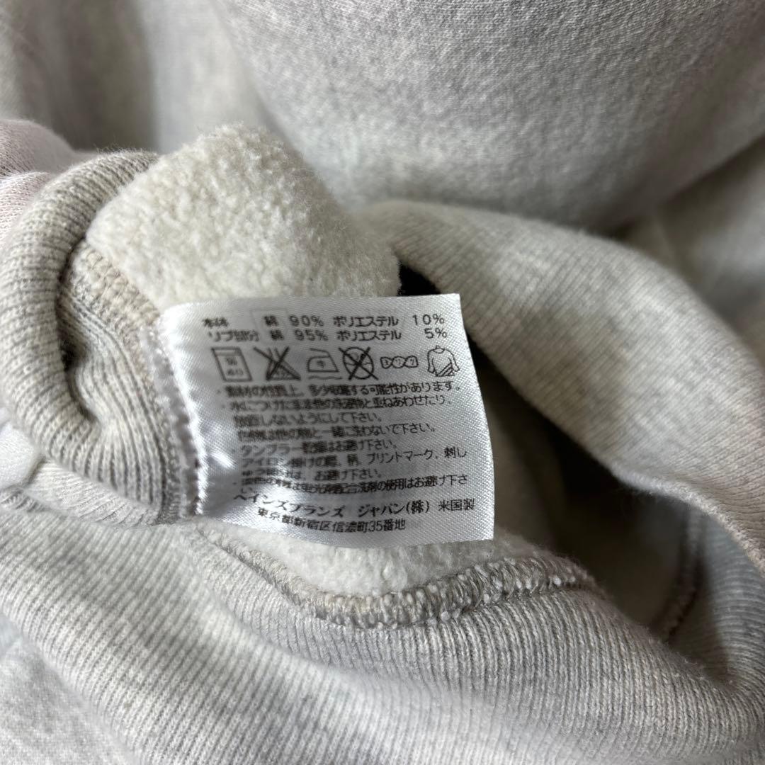 Champion XL 赤単色タグ 70s復刻 Reverse Weave