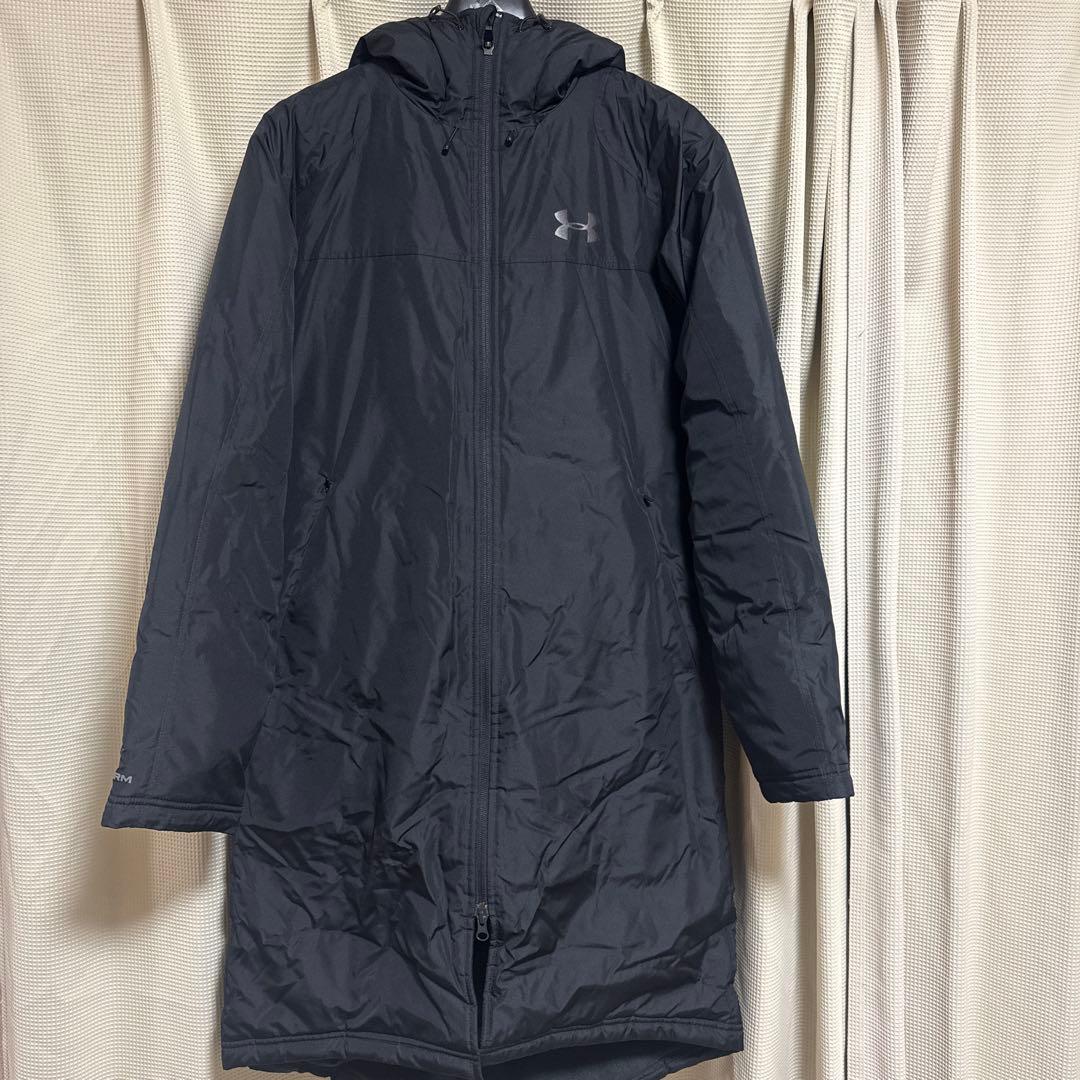 Under Armour ColdGear フード付きベンチコート