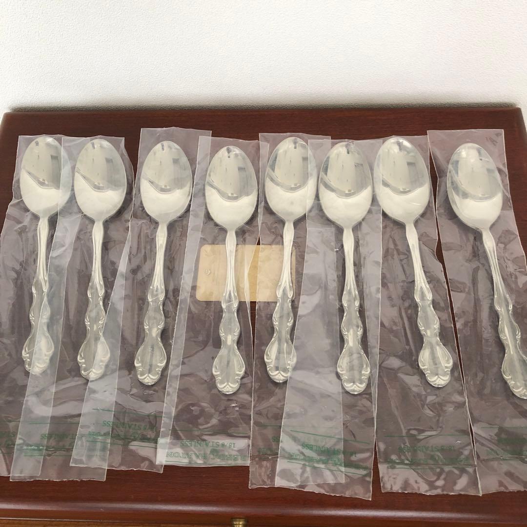 USA製　REED&BARTON ステンレスカトラリー44本　リード＆バートン