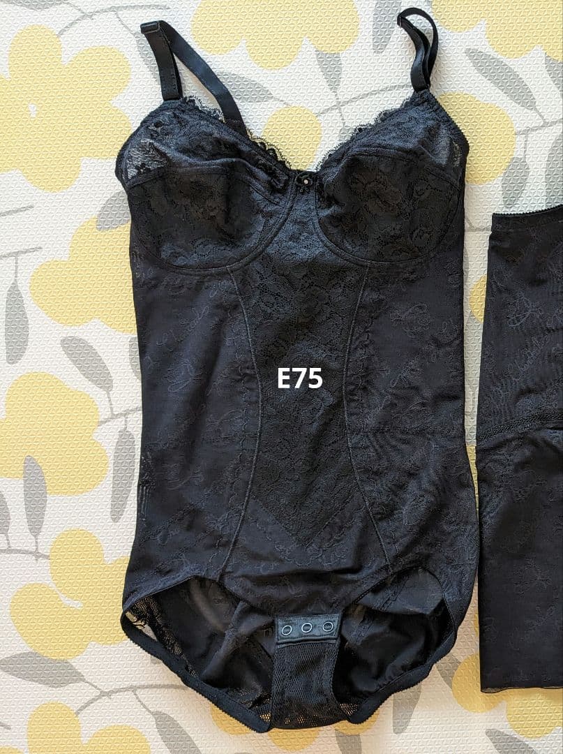 シャンデール　ボディスーツ　E75　NEW柄パワーネット