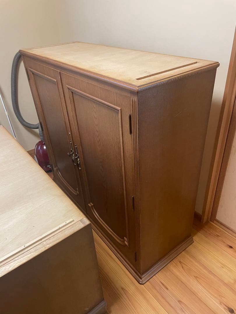 【引取限定】天然木　箪笥