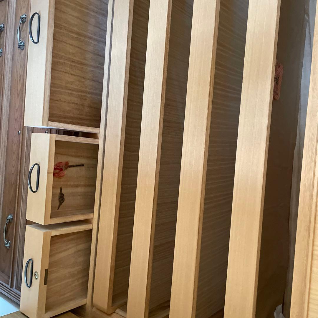 【引取限定】天然木　箪笥