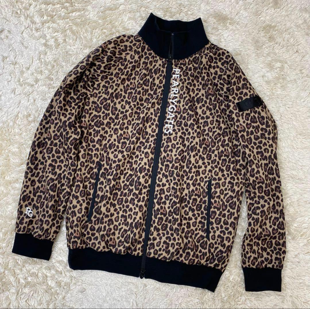 パーリーゲイツ　ゴルウェア　アウター　レオパード柄　5