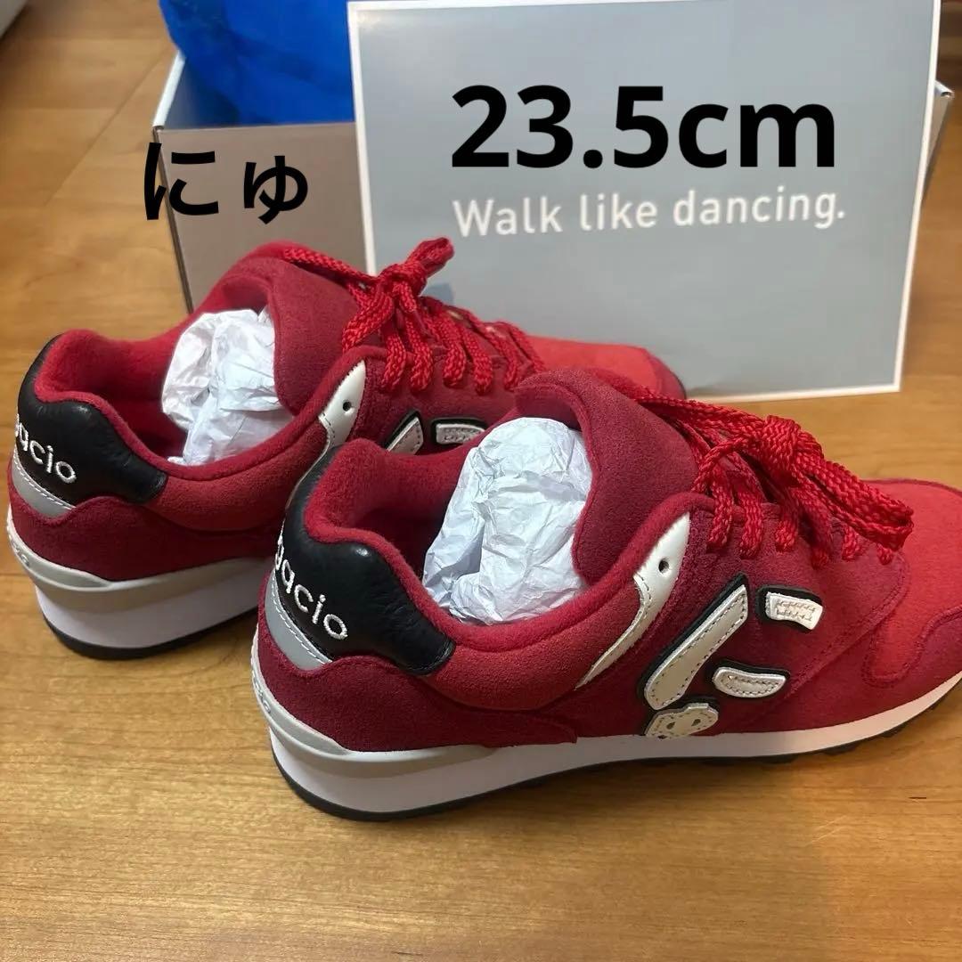 Sangacio レッド スニーカー