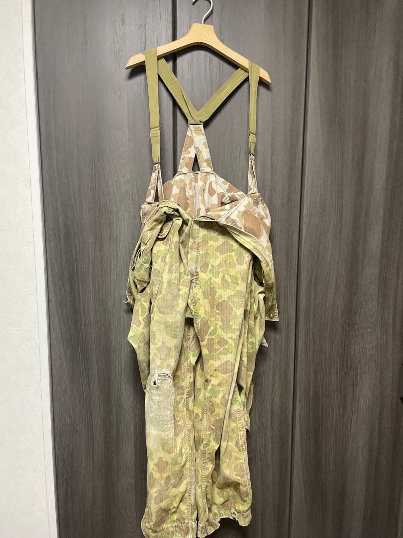 40’s USMC HBT フロッグスキンカモ オールインワン P-42