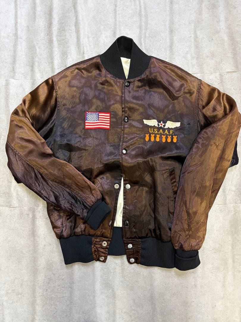K*a様 60s 70s USAF スーベニアジャケット　スカジャン