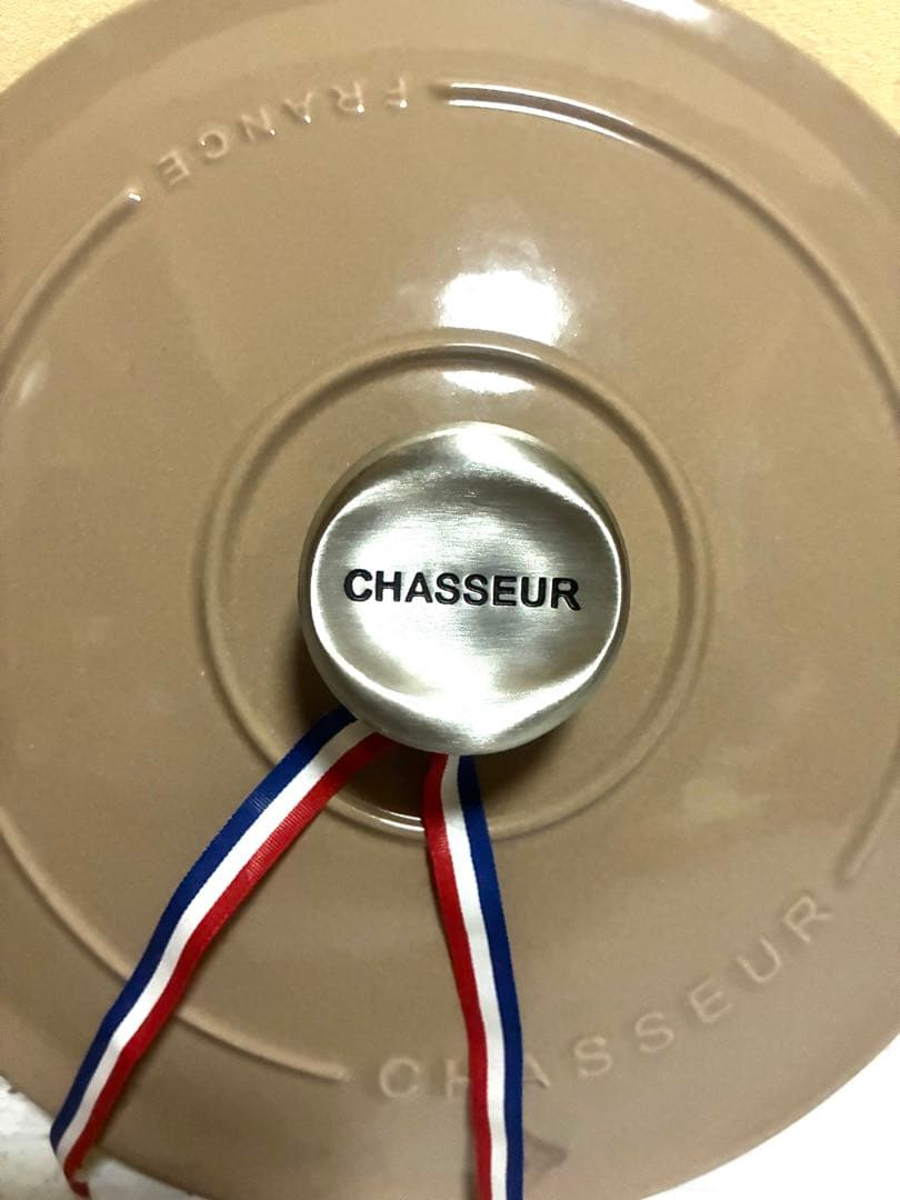 新品　CHASSEUR サブライム ラウンドキャセロール　24cm 両手鍋