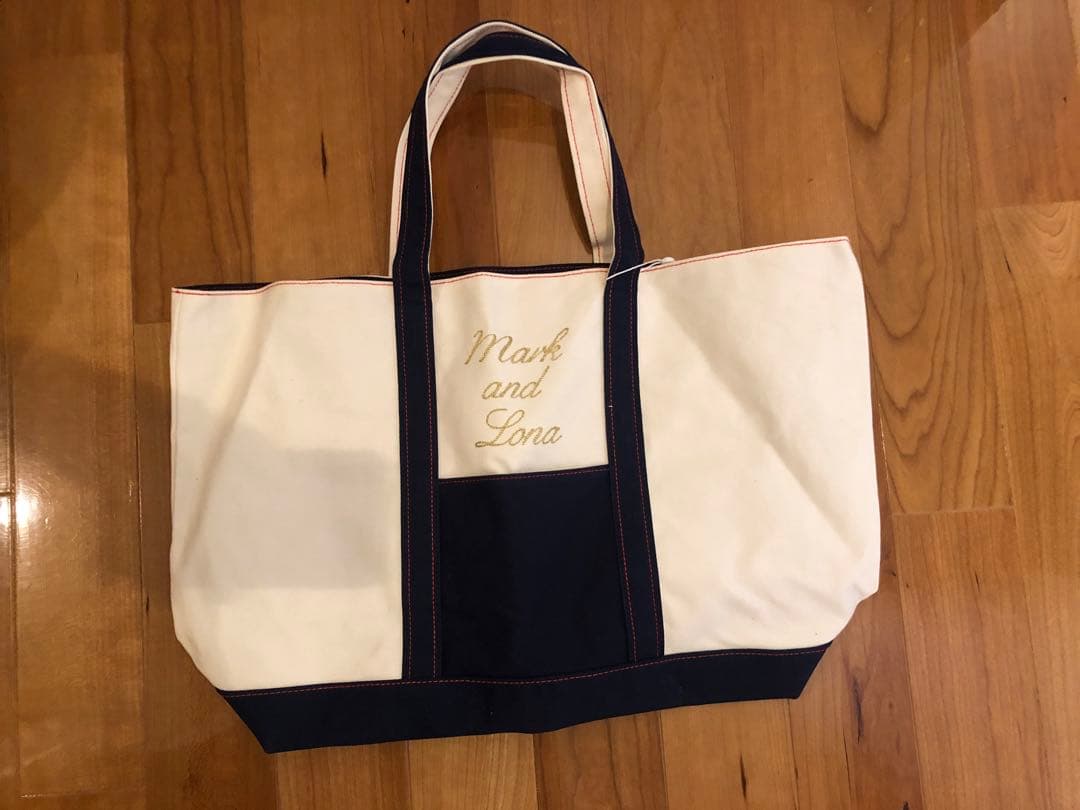 <新品>これからの季節に！Mark&Lona キャンバストートバッグユニセックス