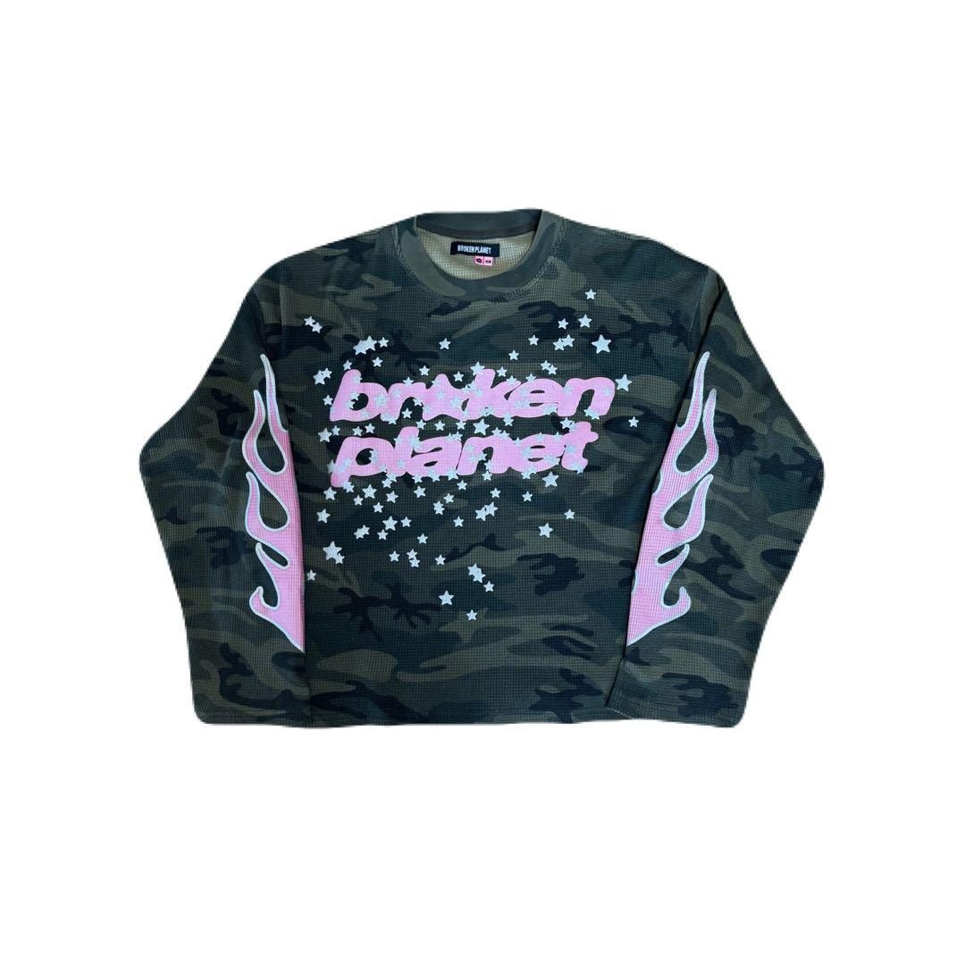 ‪☆稀少 broken planet 迷彩 サーマル