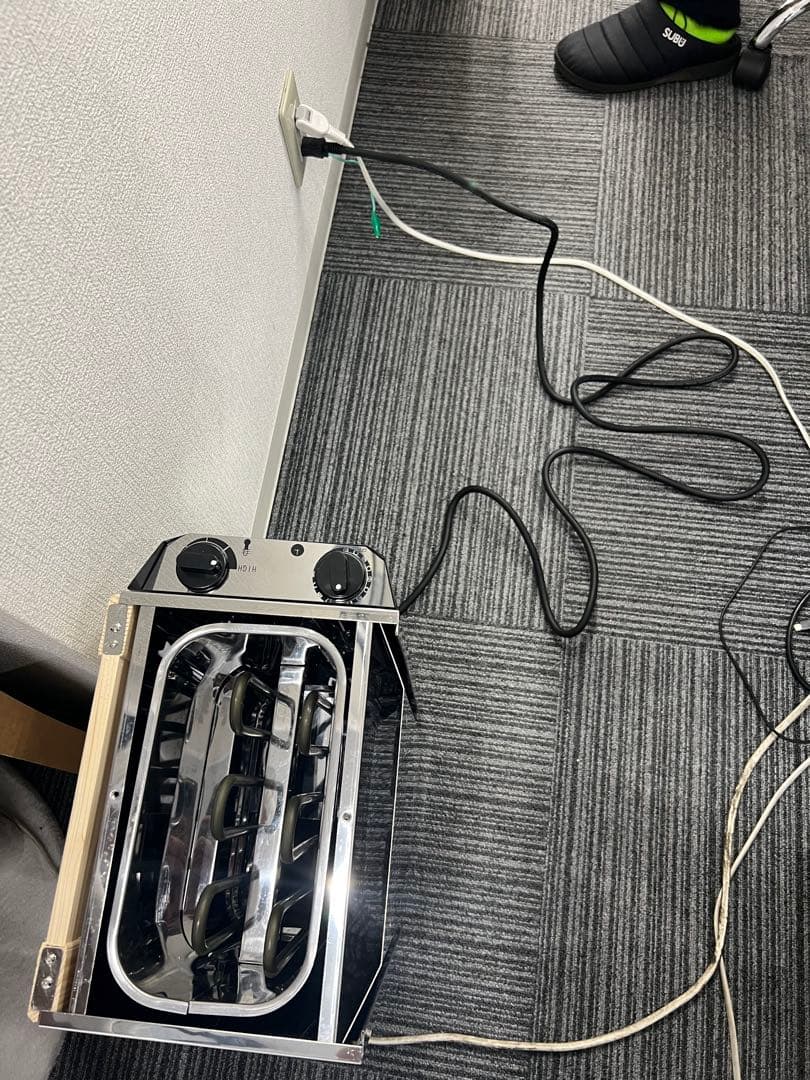 家庭用サウナストーブコンセント付1.5kw100V対応