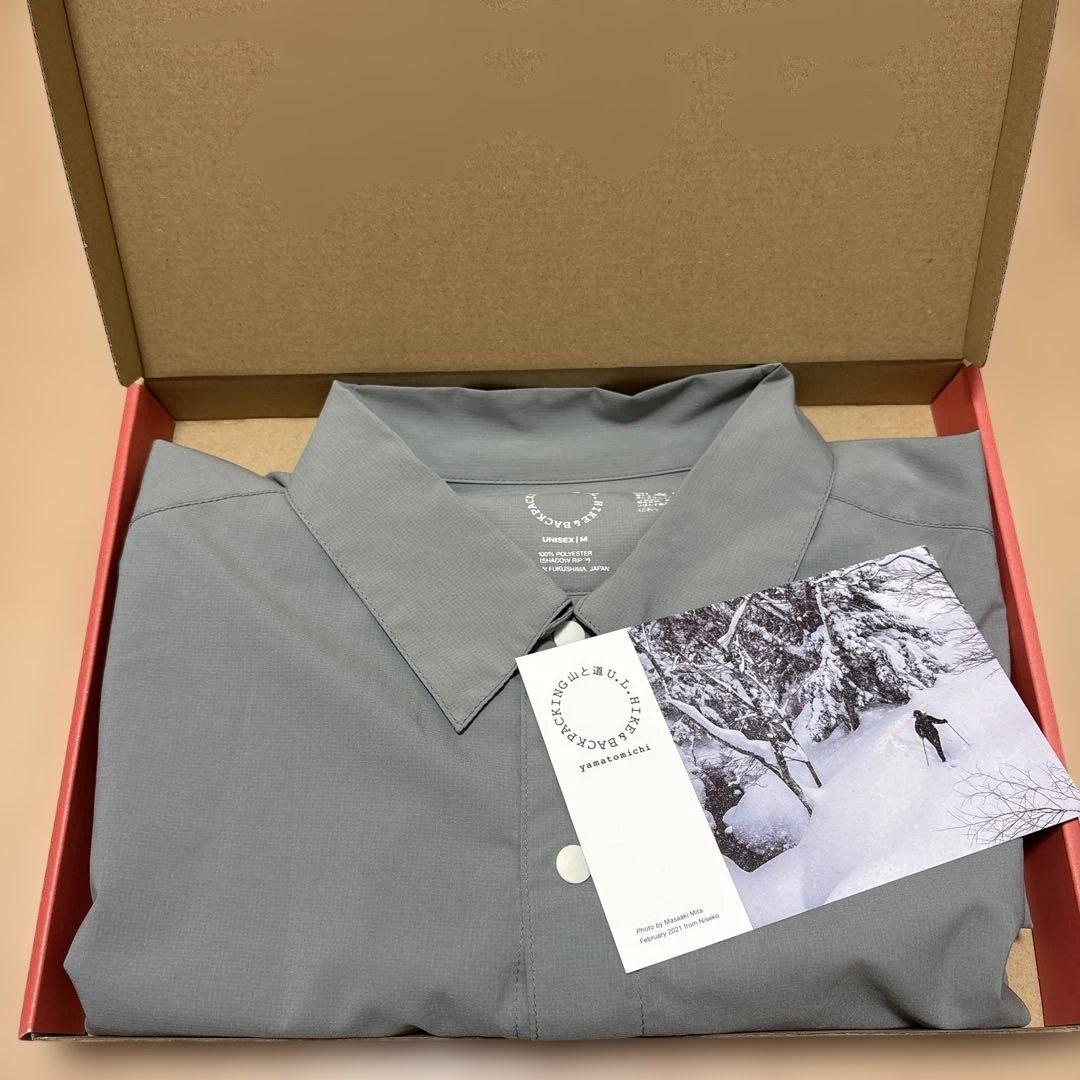 山と道　UL Shirt ULシャツ　Mサイズ　StormGray