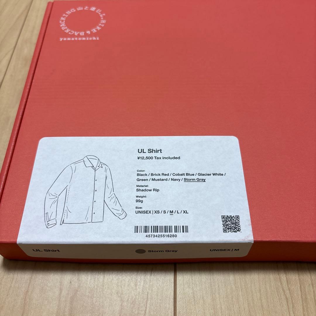 山と道　UL Shirt ULシャツ　Mサイズ　StormGray