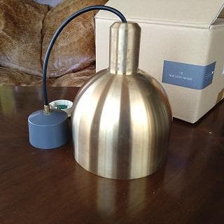 New Light Pottery　真鍮　照明