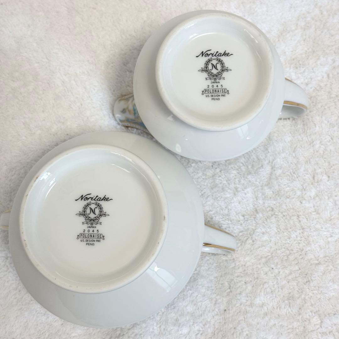 ノリタケ　 Noritake ポロネーズ　カップ&ソーサー　ティーセット