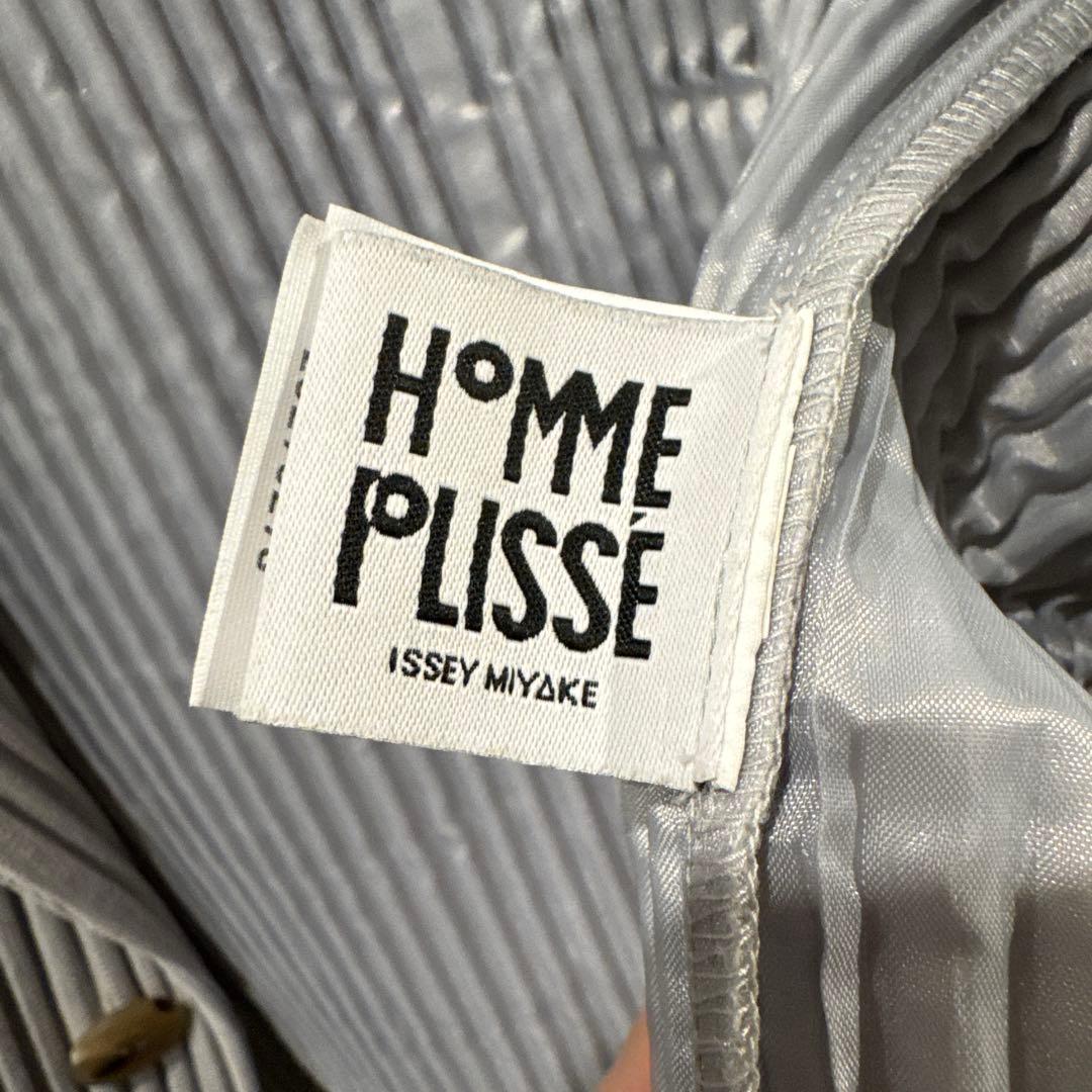 HOMME PLISSE ISSEY MIYAKE ジャケットライトグレー