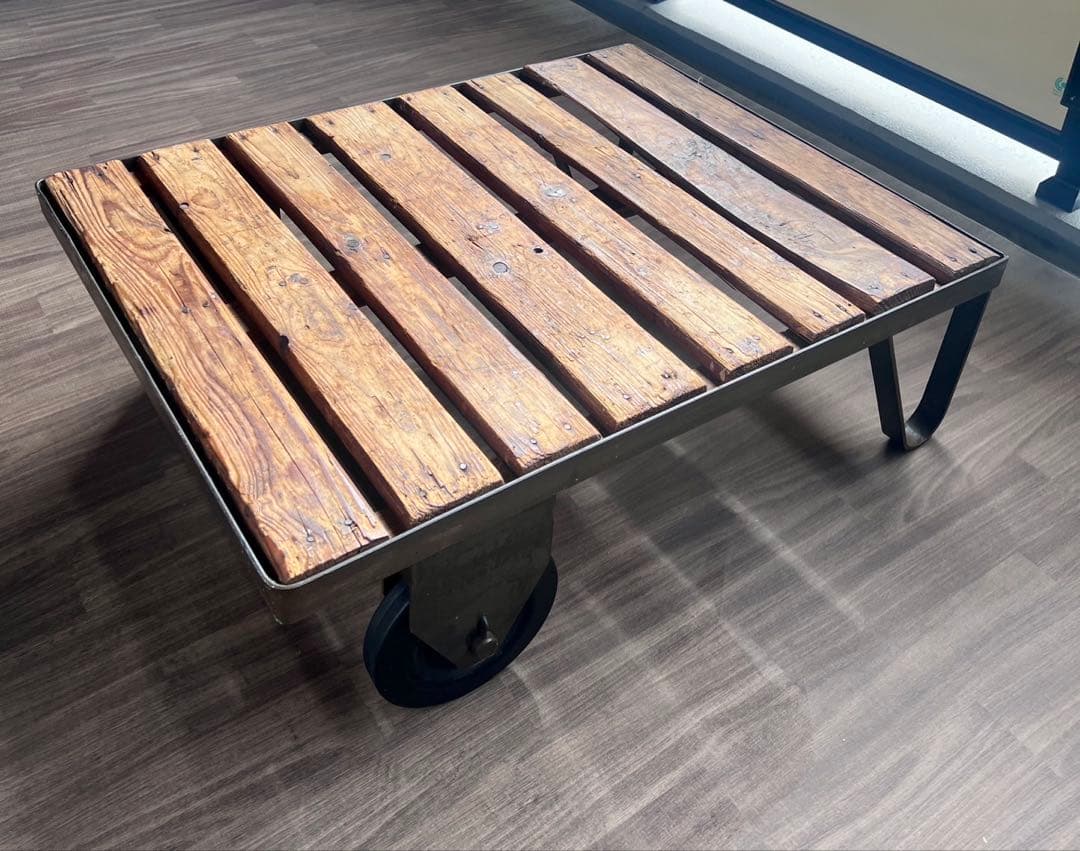 【送料込み】krank marcello アンティーク　ローテーブル