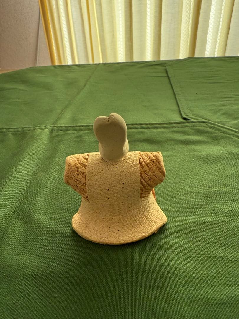 滝上真由美作　陶雛人形　うさぎ