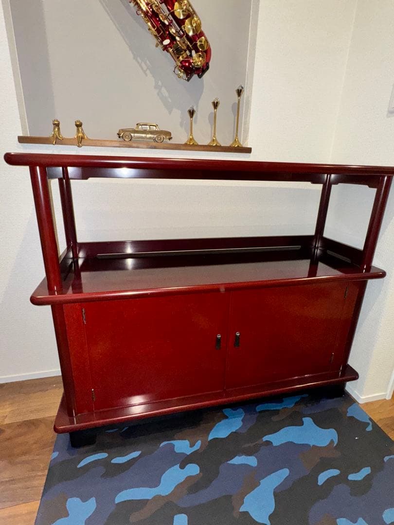 MORISHIGE/モリシゲ　飾棚 漆塗り キャビネット ボード カウンター