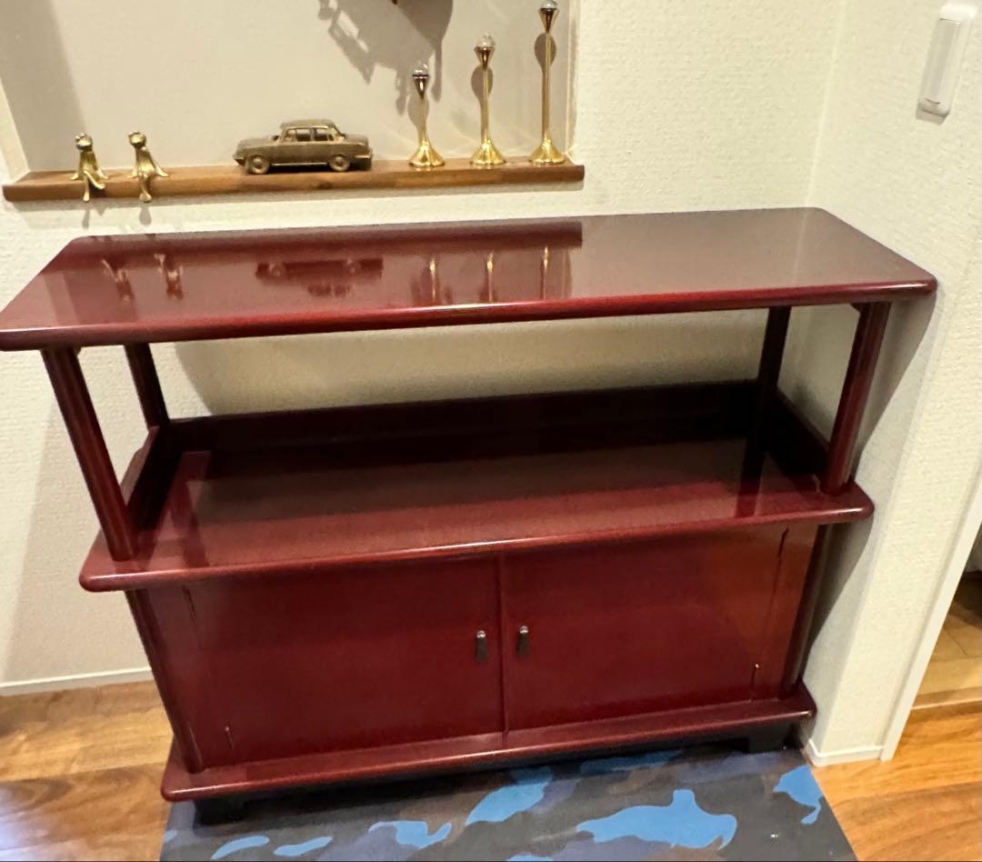 MORISHIGE/モリシゲ　飾棚 漆塗り キャビネット ボード カウンター