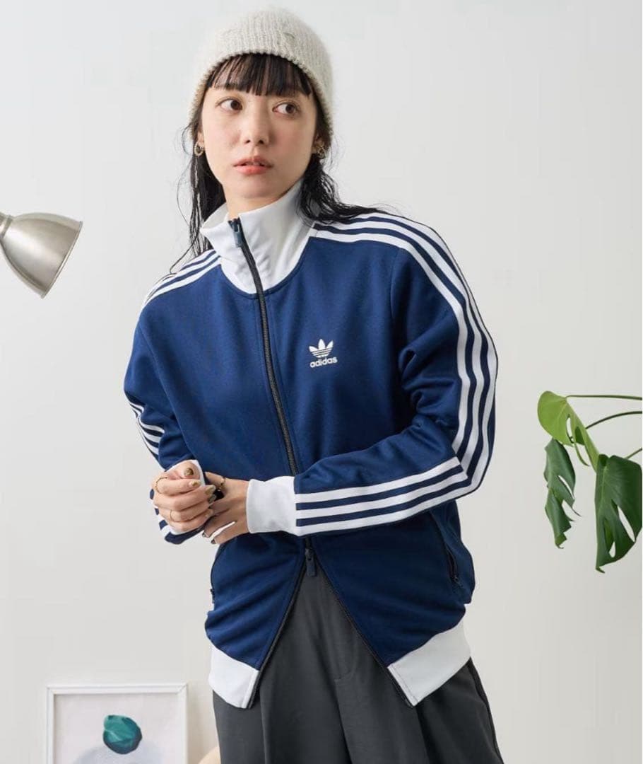 U148 Sサイズ　アディカラー クラシックス ベッケンバウアー トラックトップ