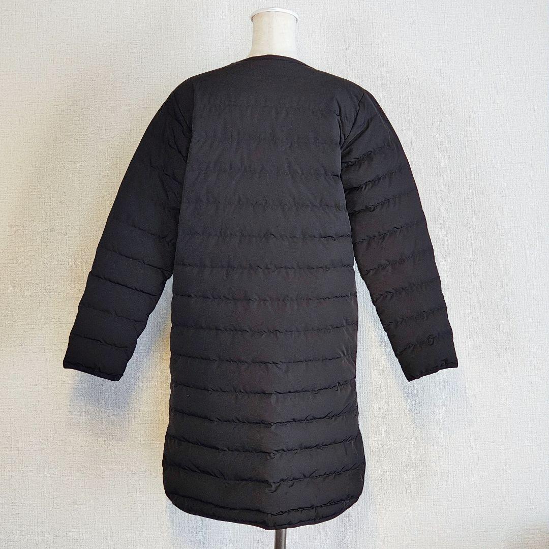 美品 BEAMS HEART フレンチ ロングダウンジャケット M 黒