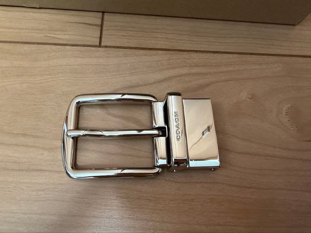 新品未使用 コーチ coach ブラック ベルト レザー