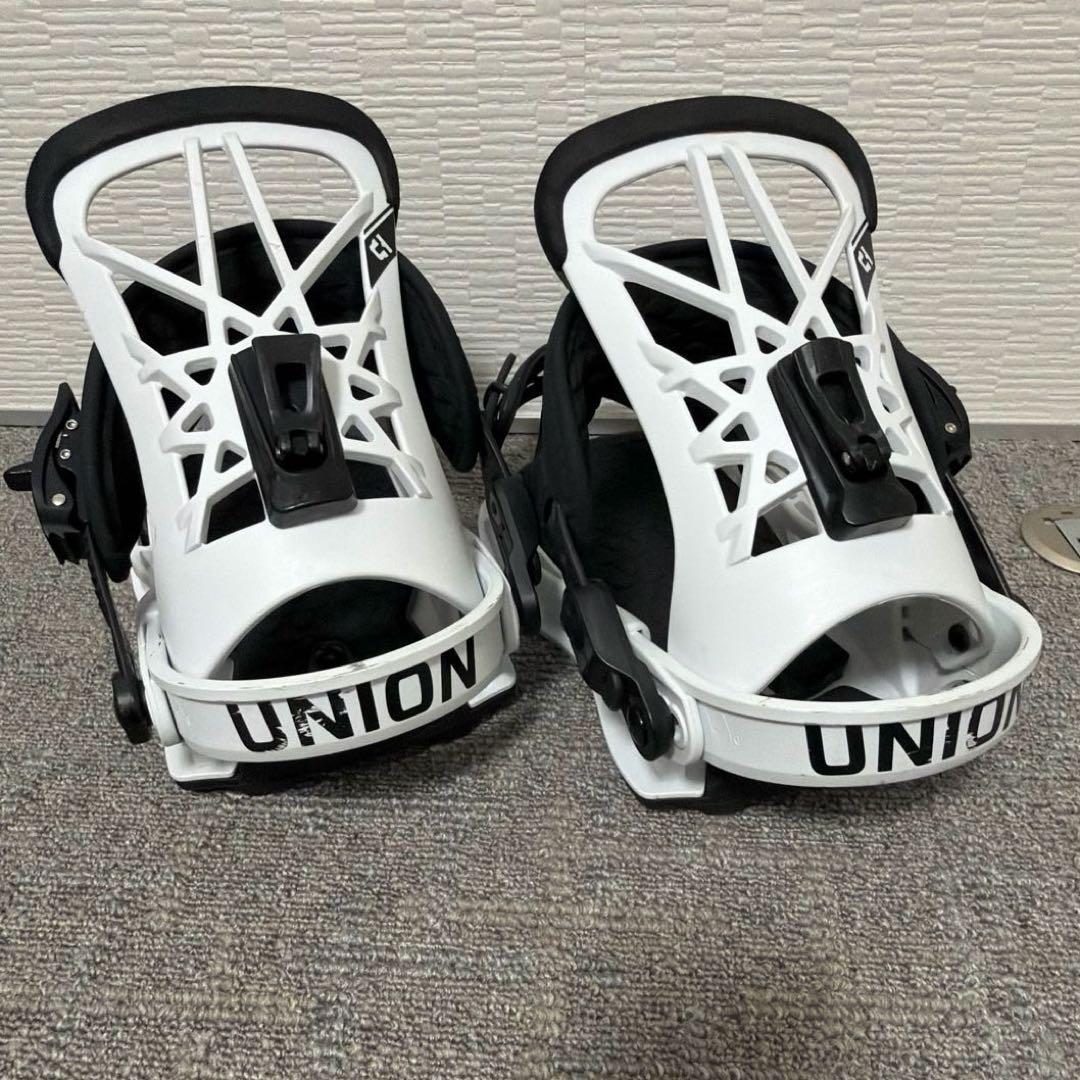UNION スノーボードビンディング ホワイト