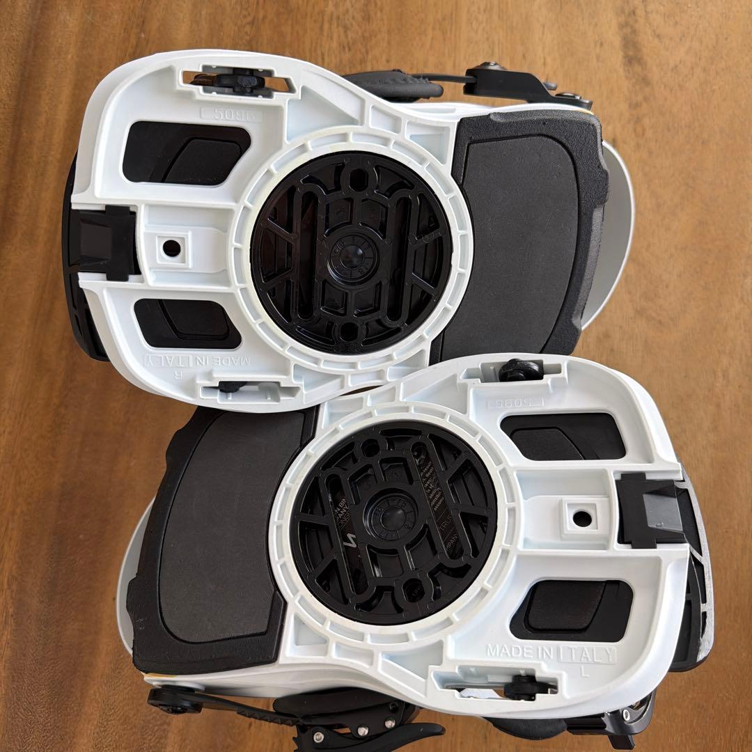 UNION スノーボードビンディング ホワイト