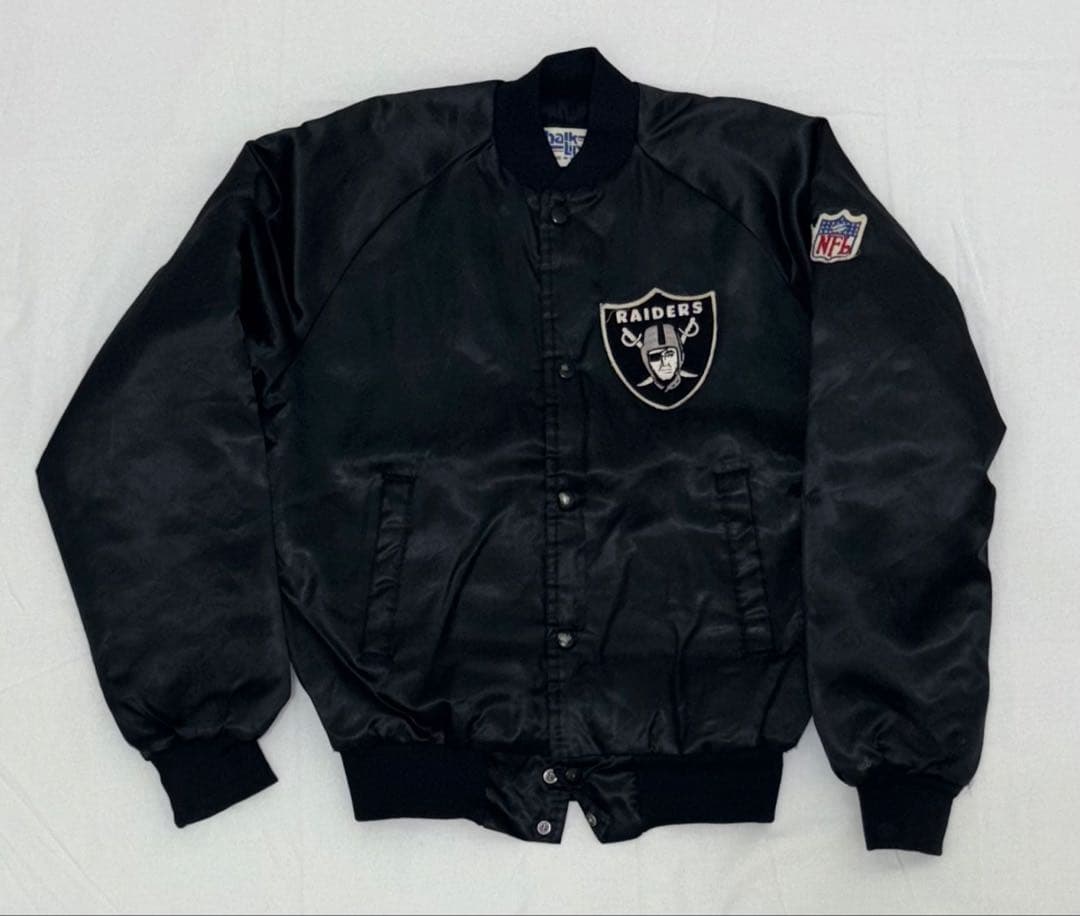 ウォームアップウェア 80's-90's USA RAIDERS STADIUM JACKET