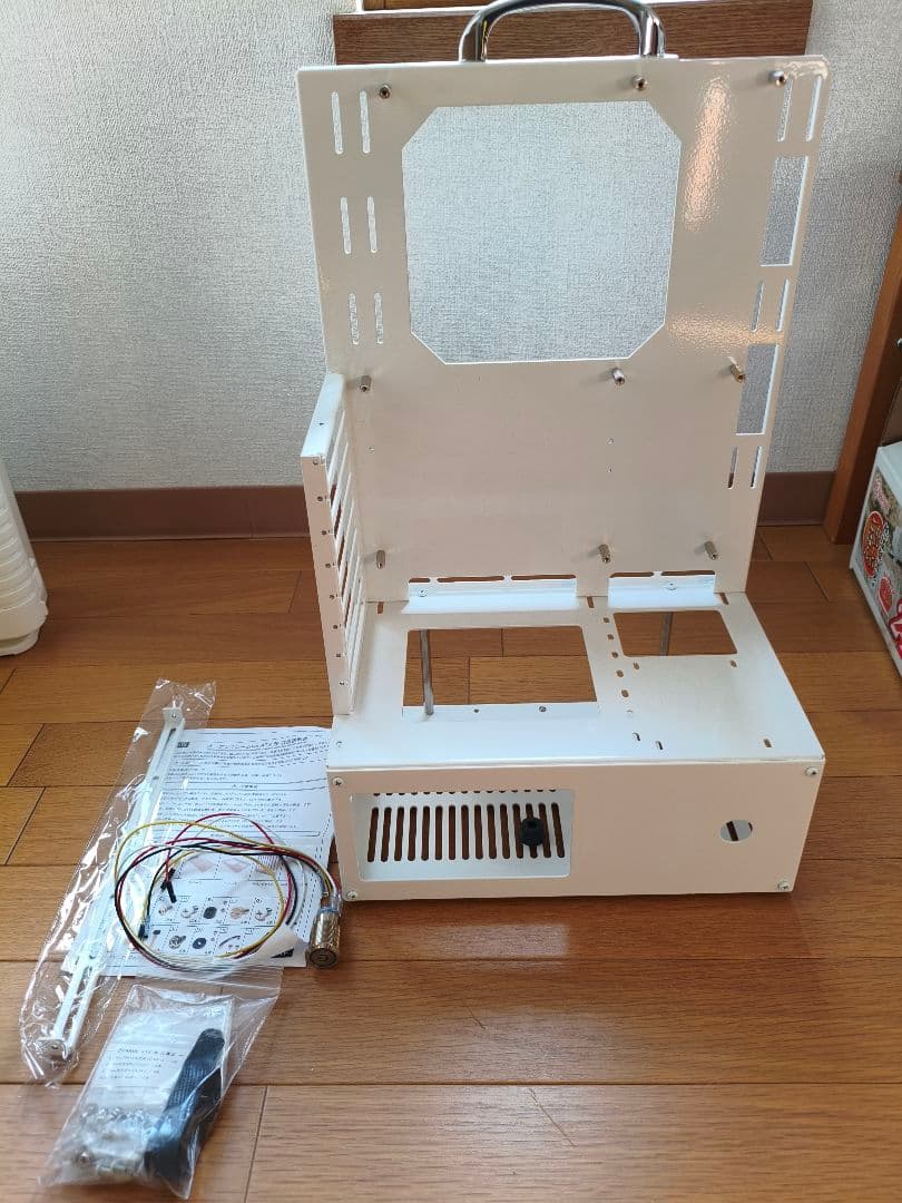 長尾製作所 オープンフレーム ATX 白 ホワイト