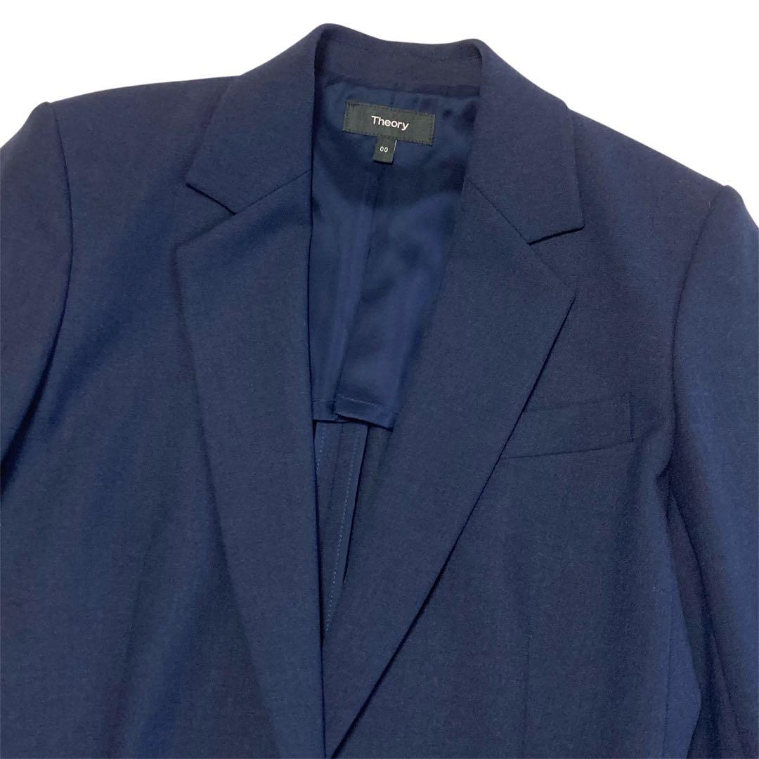 美品✨セオリー BISTRETCH スーツ セットアップ GABE N 紺 00