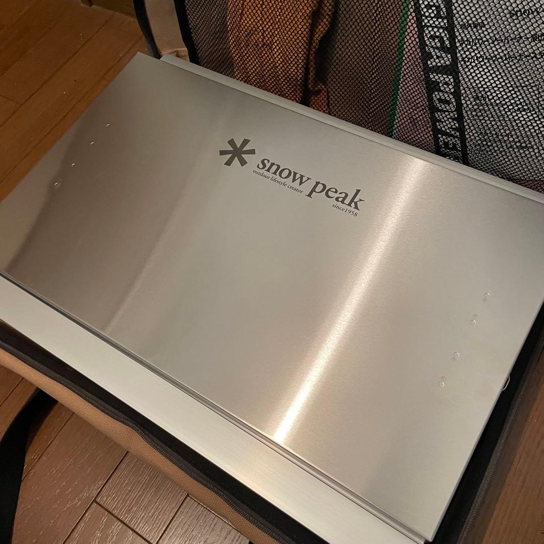 【美品】スノーピーク ギガパワーツーバーナー 液出し/収納バッグ付