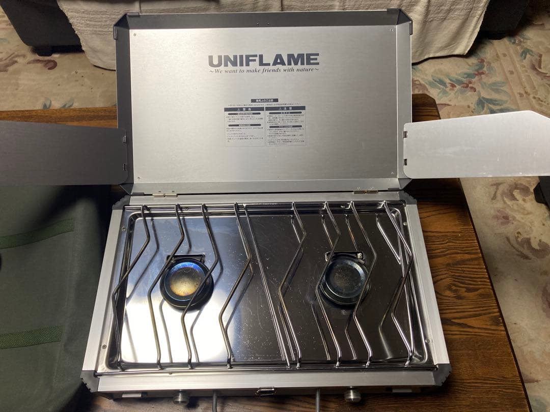 UNIFLAME ツーバーナー　US-1900 専用収納袋付き