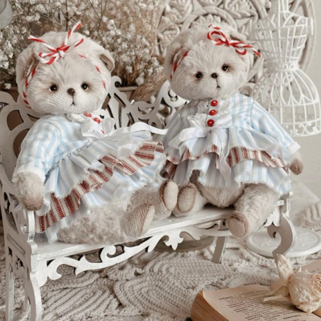 愛おしいテディベアさん ぬいぐるみ アーティストベア ロシア 海外作家様 くま