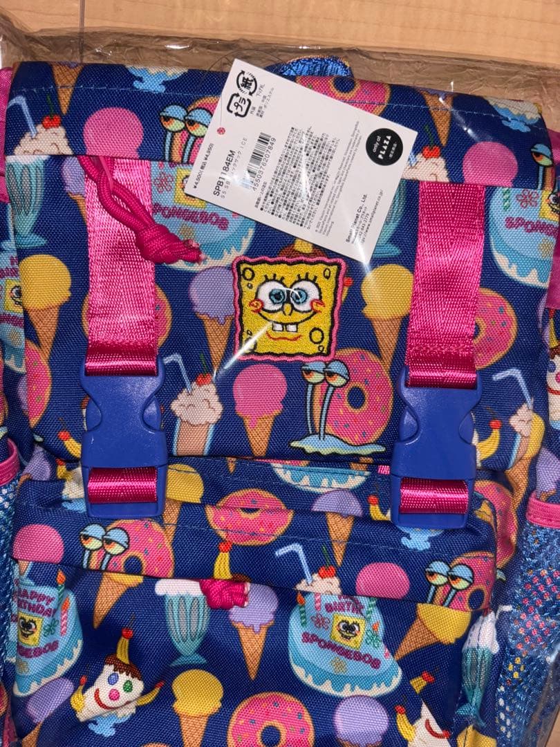 スポンジボブ　プラザ　リュック