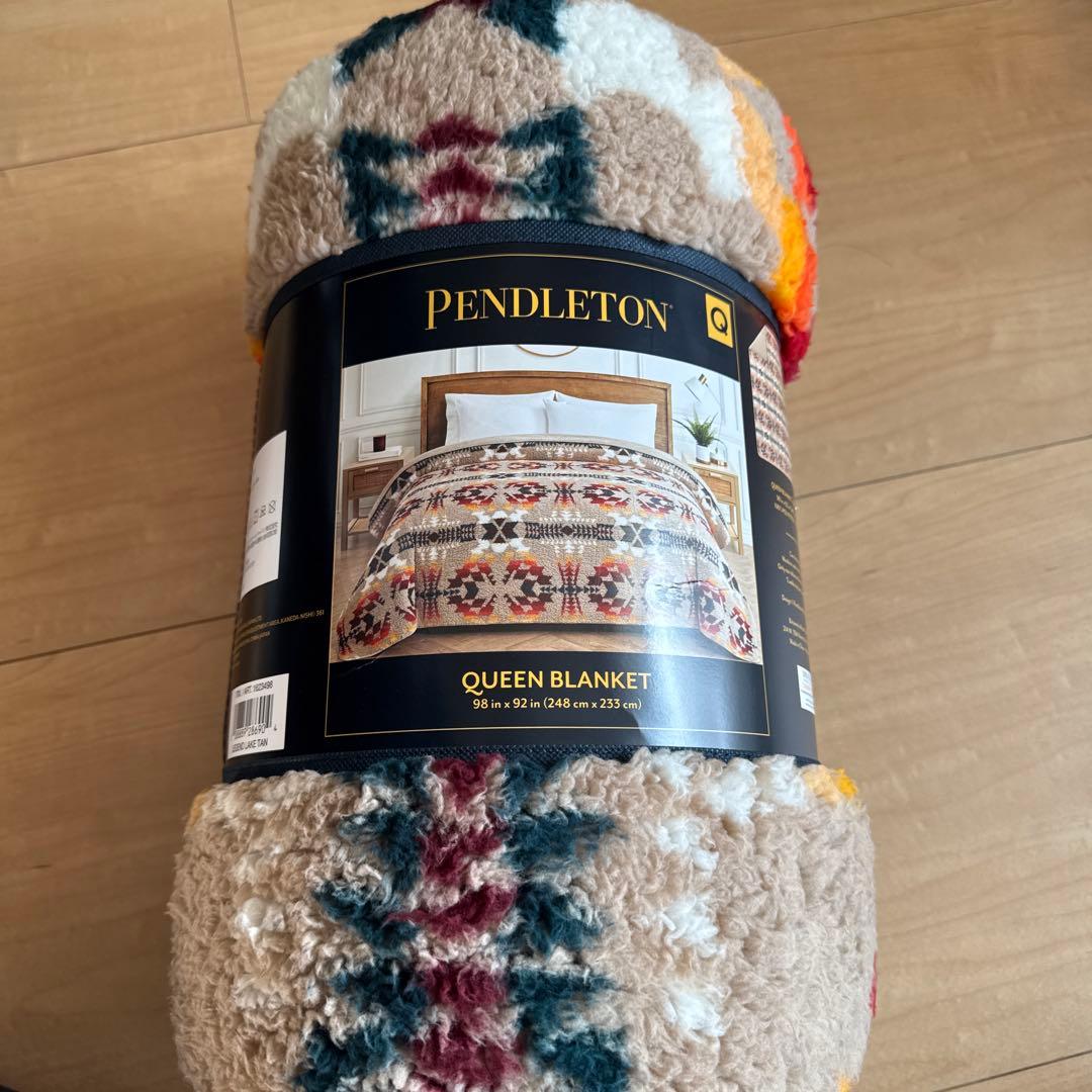 新品　コストコ　PENDLETON クイーンブランケット 98x92インチ