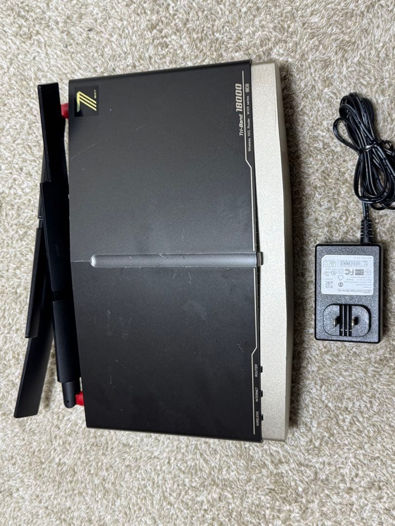 バッファロー Wi-Fi 7対応トライバンドルーター WXR18000BE10P