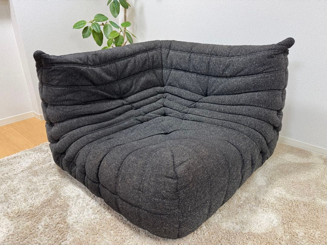 正規店購入 約46万 リーンロゼ トーゴ コーナーソファ 生地Lランク