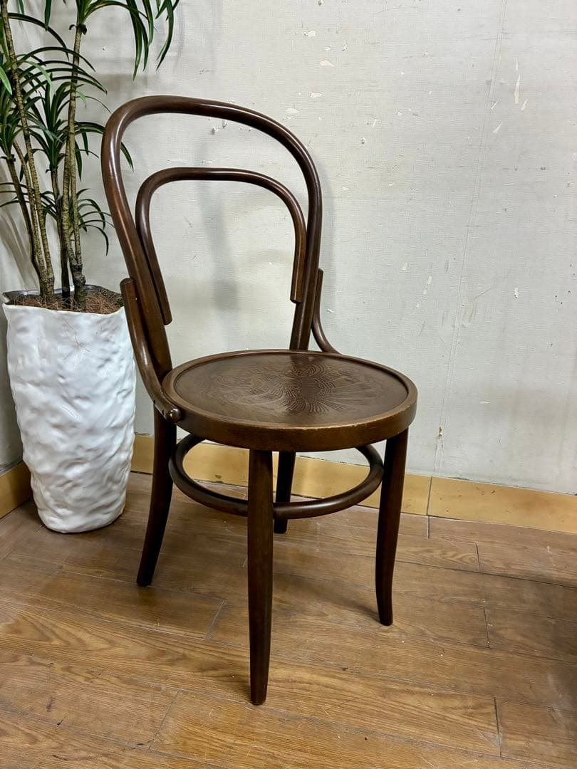 ゆずぺい管449☆秋田木工☆ヴィンテージ☆ベントウッドチェアー☆曲げ木椅子