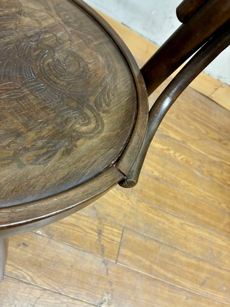 ゆずぺい管449☆秋田木工☆ヴィンテージ☆ベントウッドチェアー☆曲げ木椅子